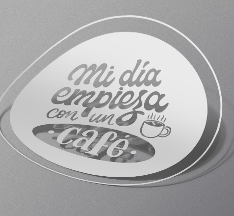 Stickers UV con tinta Blanca EkPrint